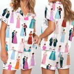 Women's Bridgertons Silky Satin Pajama Set