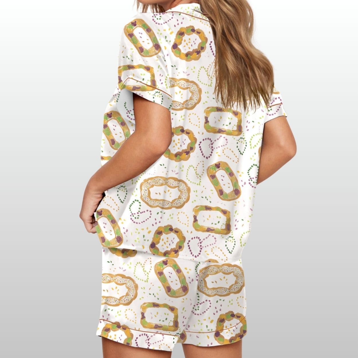 Women’s King Cake Silky Satin Pajama Set Women’s King Cake Silky Satin Pajama Set