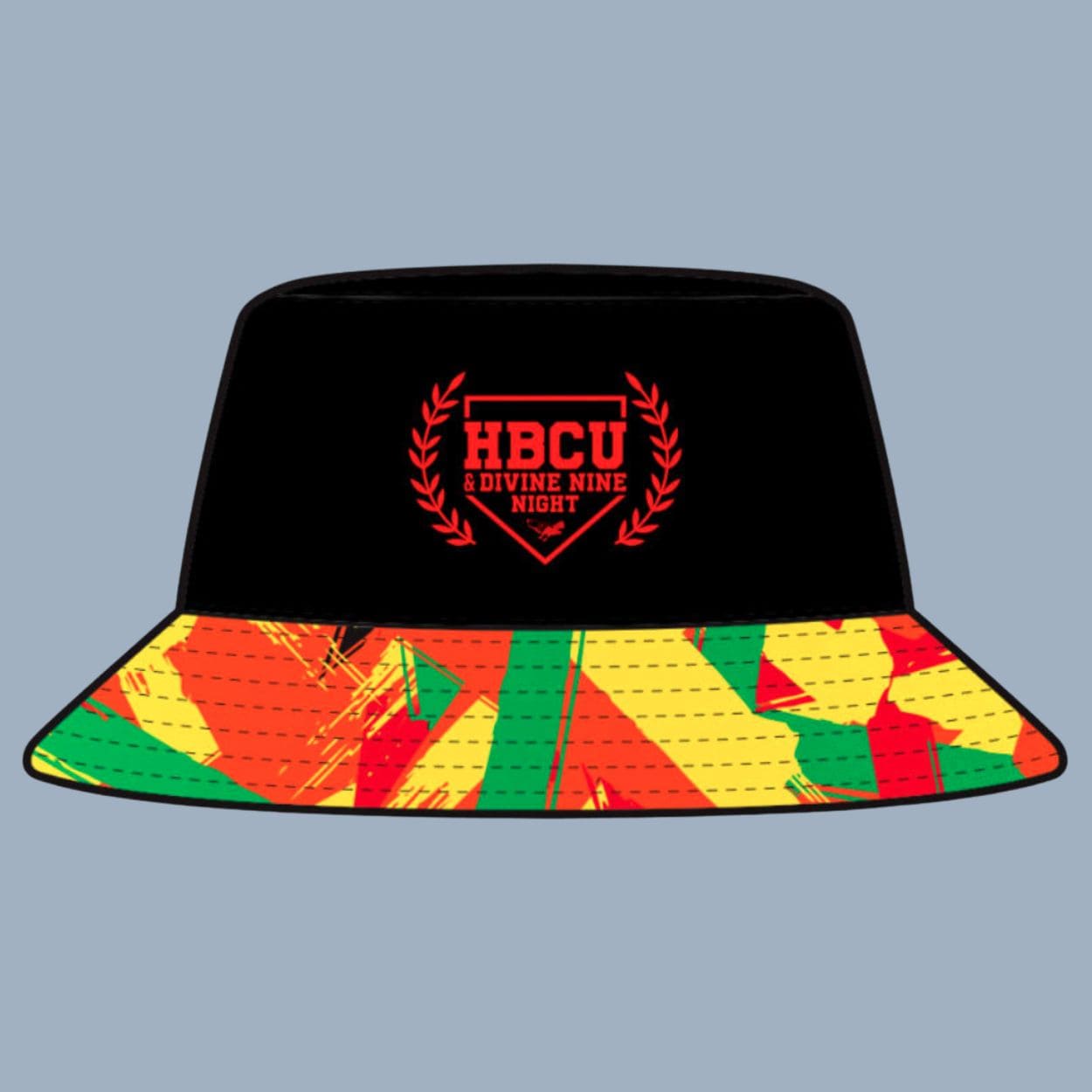 2026 Orioles HBCU Divine Nine Night Bucket Hat 2026 Orioles HBCU Divine Nine Night Bucket Hat