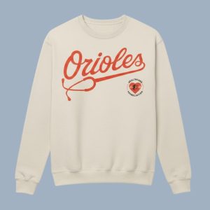 2026 Baltimore Orioles Healthcare Appreciation Night Crewneck Sweatshirt 1