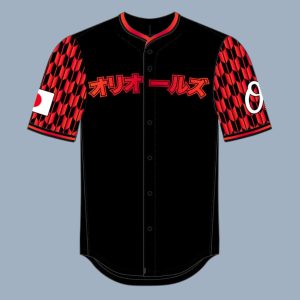 2026 Baltimore Orioles Japanese Heritage Night Baseball Jersey 1