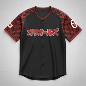 2026 Baltimore Orioles Japanese Heritage Night Baseball Jersey