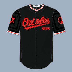 2026 Baltimore Orioles Jewish Heritage Night Baseball Jersey