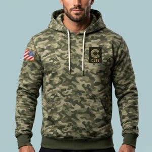 Cubs Armed Forces Hoodie Giveaway