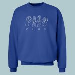 2026 Cubs Deaf Inclusive Crewneck Sweatshirt Giveaway