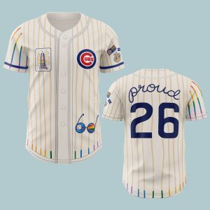 2026 Chicago Cubs Pride Celebration Jersey Giveaway