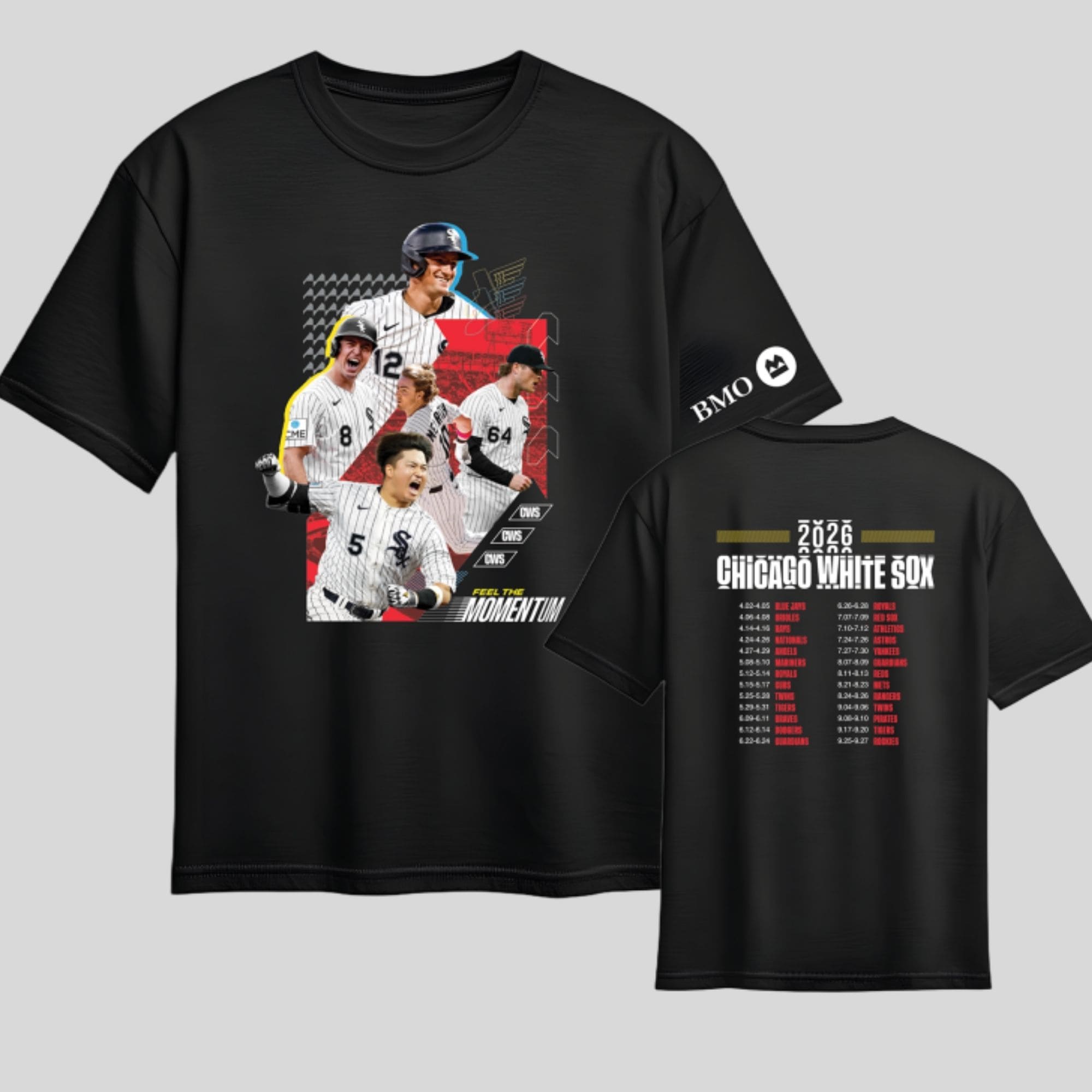 2026 White Sox Opening Day Giveaway T-Shirt 2026 White Sox Opening Day Giveaway T-Shirt