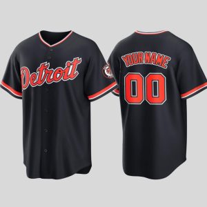 2026 Tigers Black Alternate Jersey