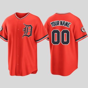 2026 Tigers Orange Alternate Jersey