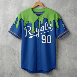 2026 Kansas City Royals Nickelodeon Night Slime Jersey Giveaway
