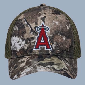 2026 Los Angeles Angels Camo Trucker Hat Giveaway