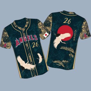 2026 Los Angeles Angels Japanese Heritage Night Jersey Giveaway