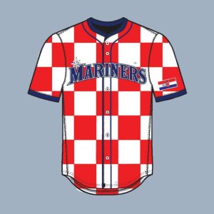 2026 Seattle Mariners Croatian Heritage Jersey 1 2026 Seattle Mariners Croatian Heritage Jersey 2