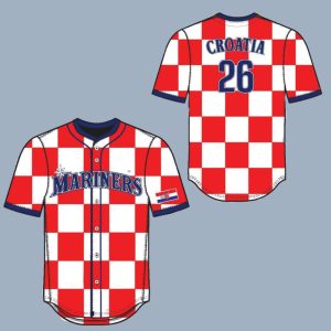 2026 Seattle Mariners Croatian Heritage Jersey