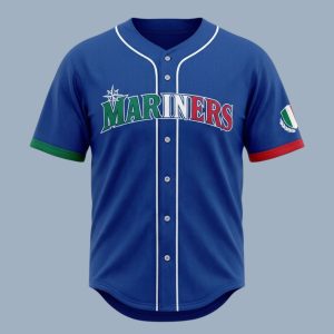 2026 Seattle Mariners Italian Heritage Night Giveaway Jersey 1 2026 Seattle Mariners Italian Heritage Night Giveaway Jersey
