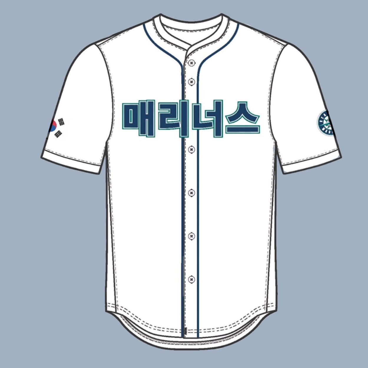2026 Seattle Mariners Korean Heritage Night Jersey 2026 Seattle Mariners Korean Heritage Night Jersey