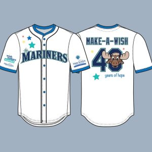 2026 Seattle Mariners Make A Wish Night Jersey