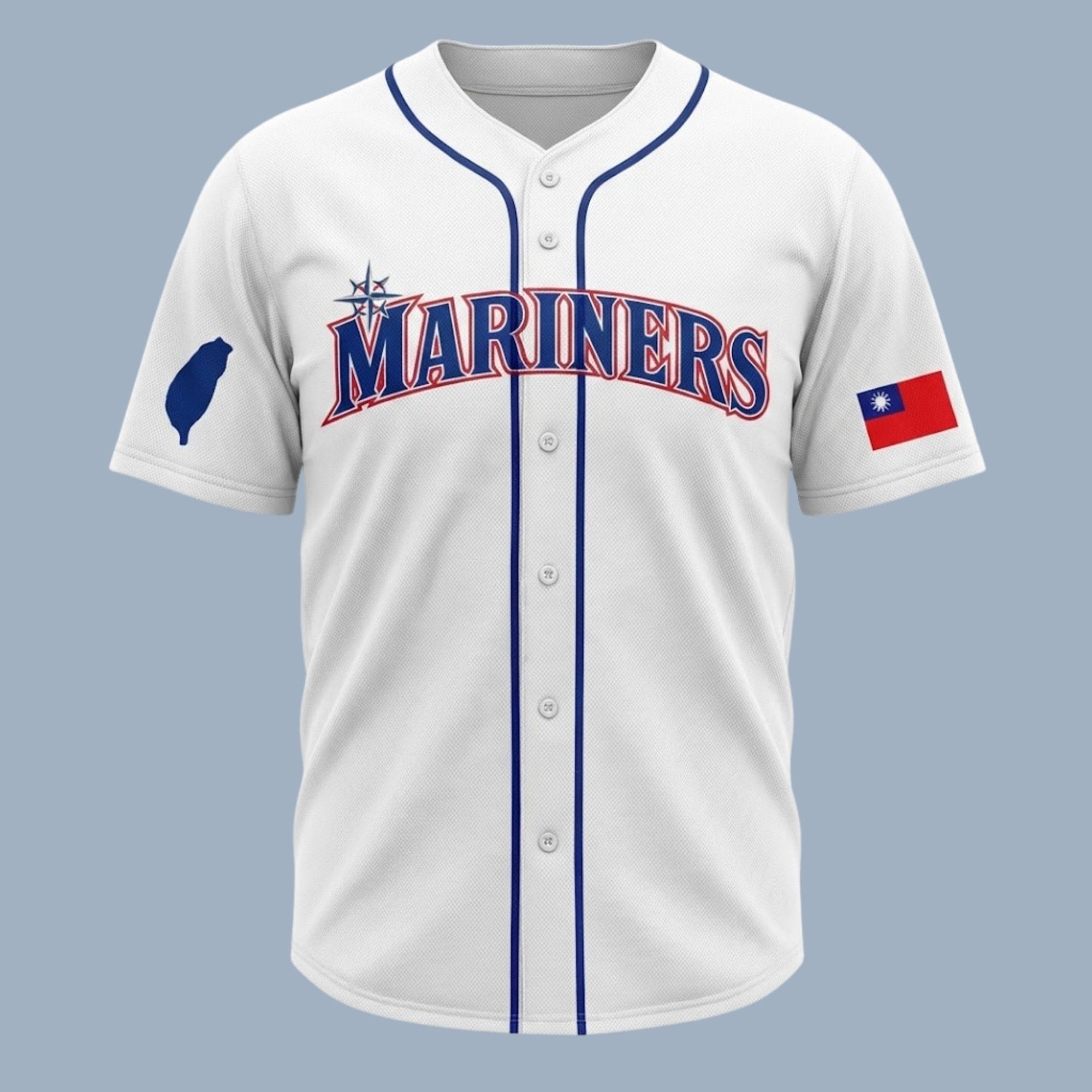 2026 Mariners Taiwanese Heritage Night Giveaway Jersey 2026 Mariners Taiwanese Heritage Night Giveaway Jersey