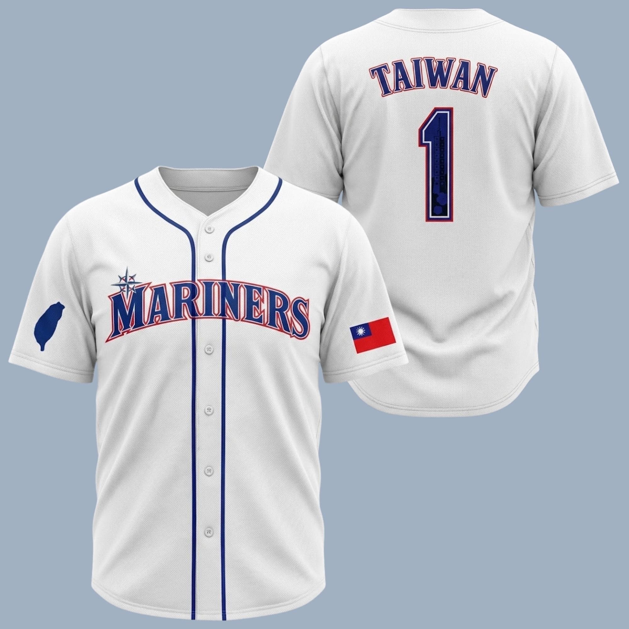 2026 Mariners Taiwanese Heritage Night Giveaway Jersey 2026 Mariners Taiwanese Heritage Night Giveaway Jersey