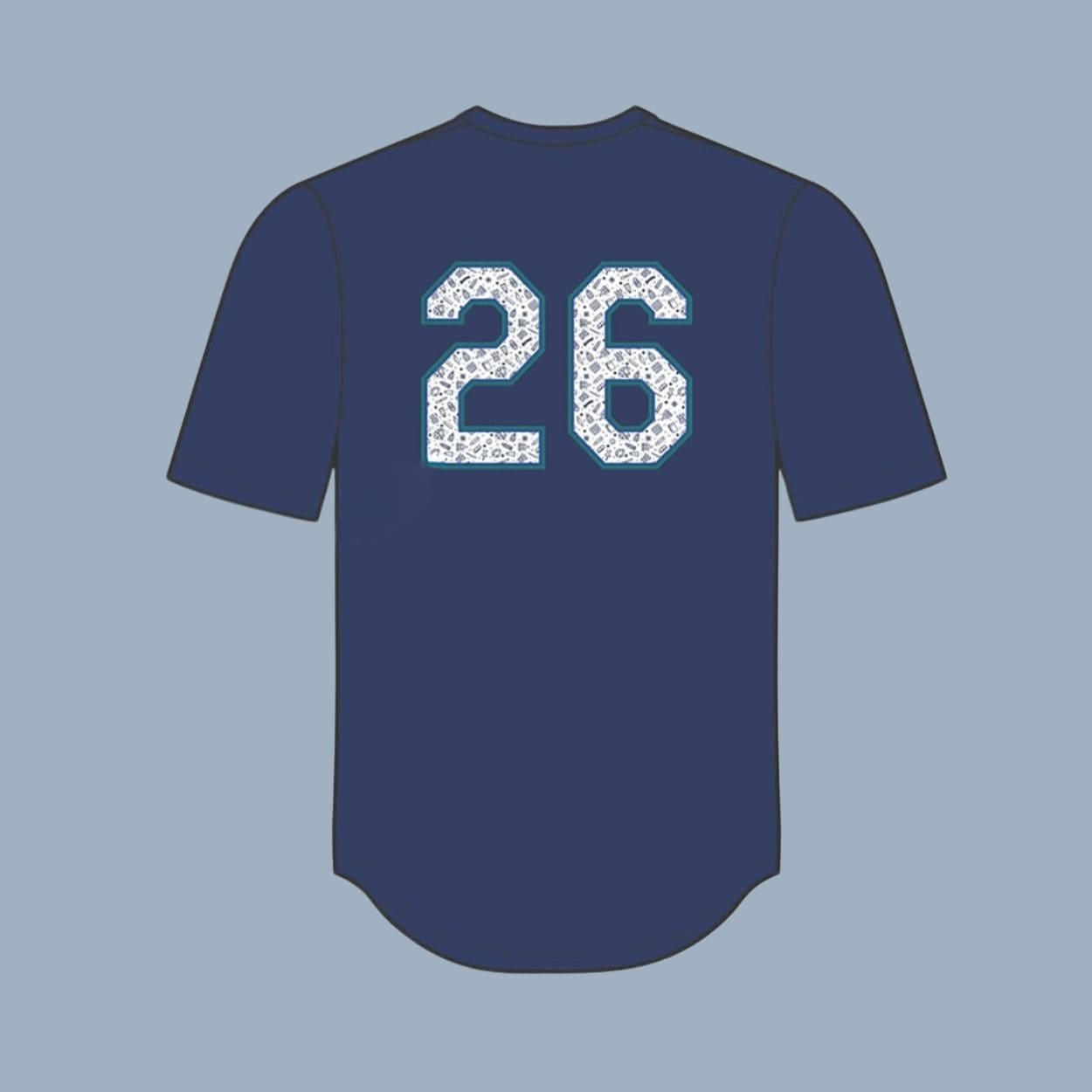 2026 Seattle Mariners Teacher Appreciation Night Jersey 2026 Seattle Mariners Teacher Appreciation Night Jersey