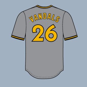 2026 Seattle Mariners University of Idaho Day Jersey 1