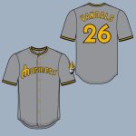 2026 Seattle Mariners University of Idaho Day Jersey