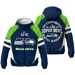 2026 Seattle Seahawks NFC Championship SBLX Windbreaker