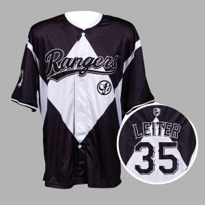 2026 Texas Rangers Black Jack Leiter Rookie Season Power Jersey Giveaway 1