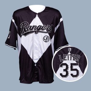 2026 Texas Rangers Black Jack Leiter Rookie Season Power Jersey Giveaway