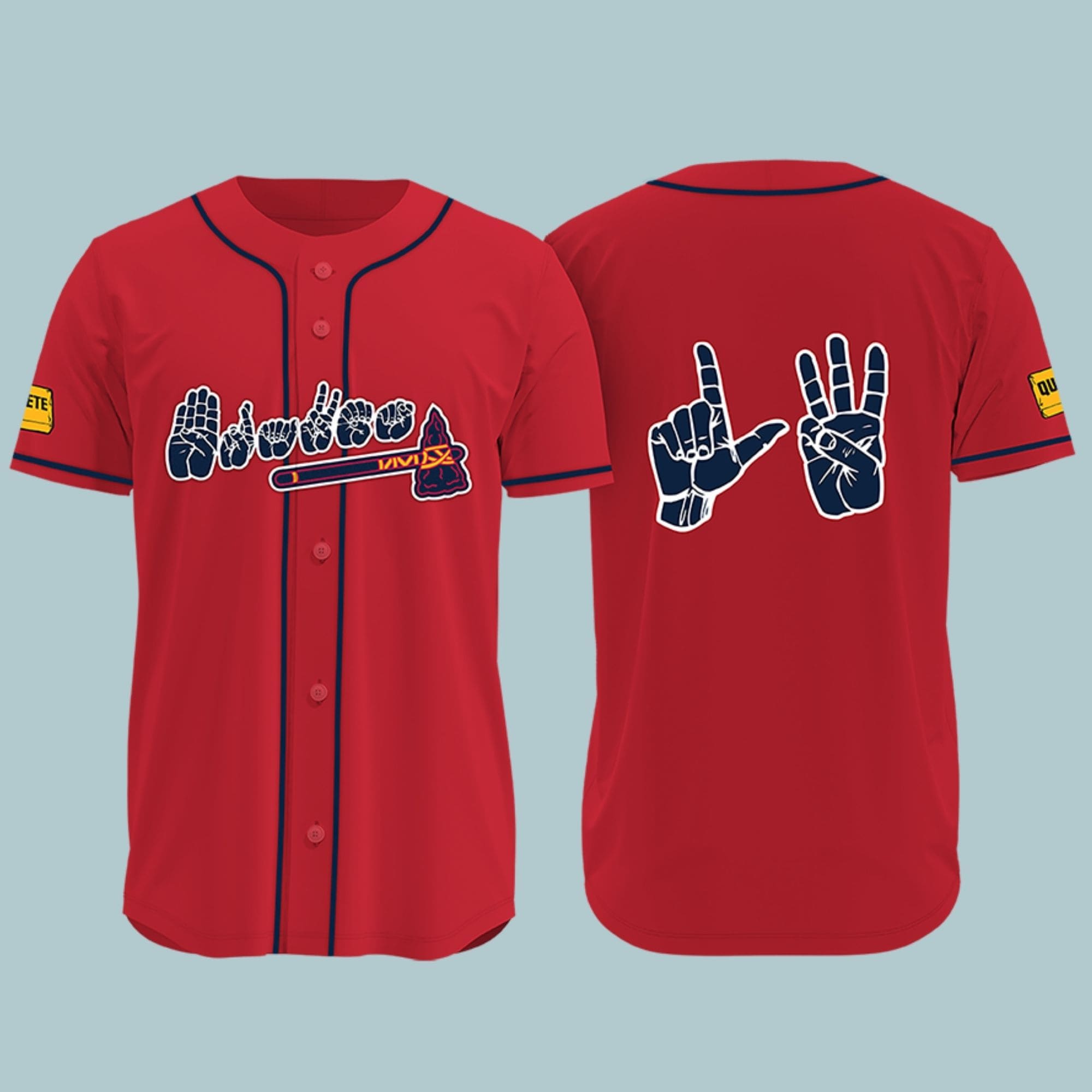 Braves 2026 ASL Jersey Giveaway Braves 2026 ASL Jersey Giveaway