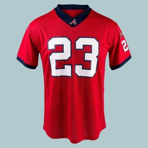 Atlanta Braves 2026 Michael Harris II Football Jersey Giveaway