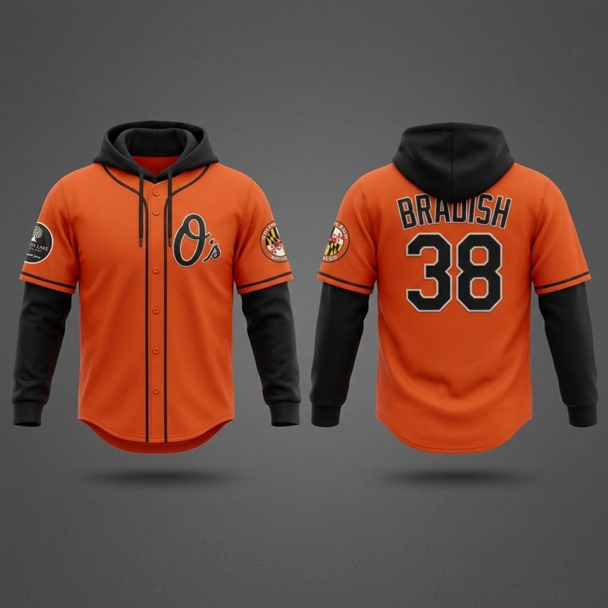 Orioles 2026 Kyle Bradish Jersey Hoodie Giveaway Orioles 2026 Kyle Bradish Jersey Hoodie Giveaway