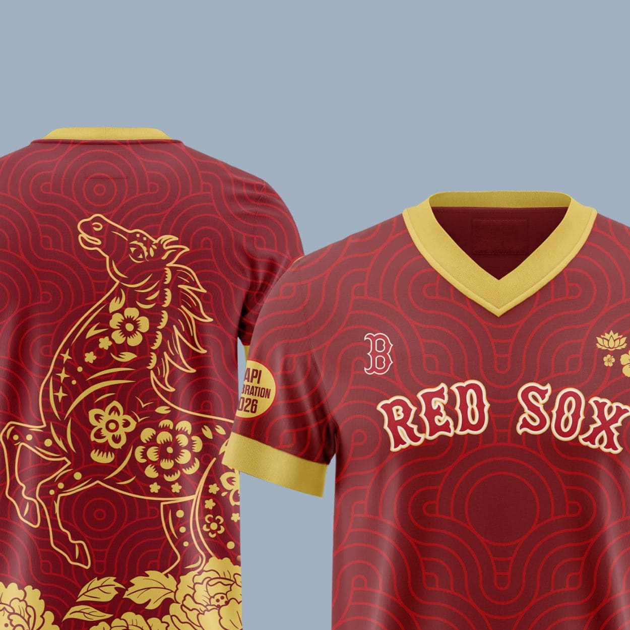 Red Sox 2026 AAPI Celebration Jersey Red Sox 2026 AAPI Celebration Jersey