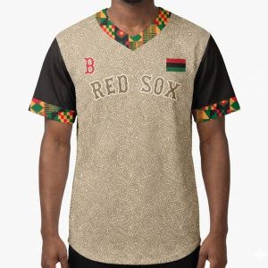 Boston Red Sox 2026 Black & African American Celebration Jersey 1