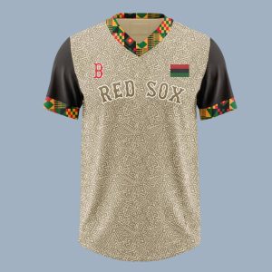 Boston Red Sox 2026 Black & African American Celebration Jersey