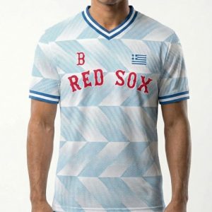 Boston Red Sox 2026 Greek American Celebration Jersey 1
