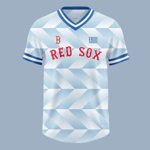 Boston Red Sox 2026 Greek American Celebration Jersey