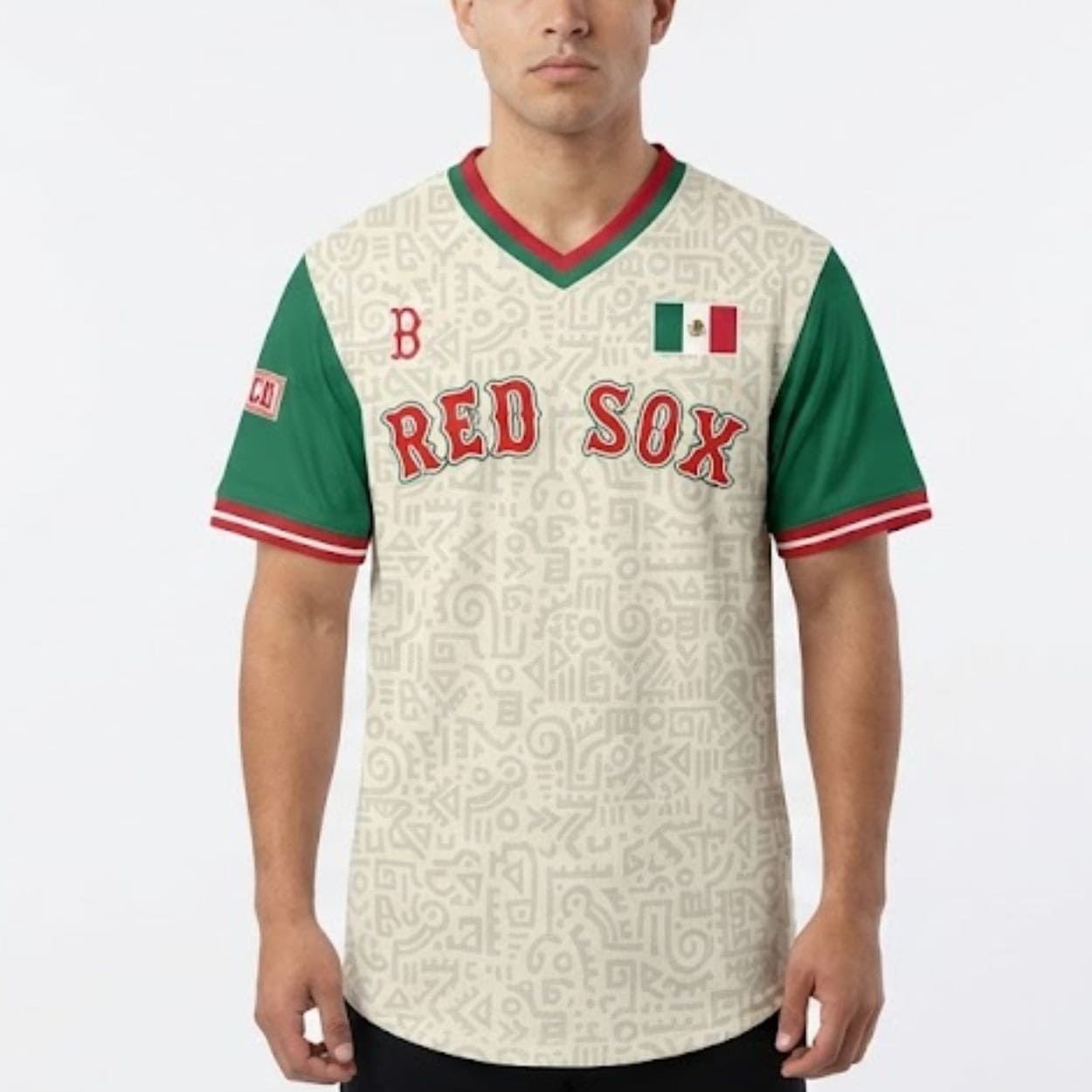 Red Sox 2026 Mexican Celebration Jersey Red Sox 2026 Mexican Celebration Jersey