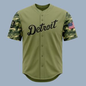 Detroit Tigers 2026 Military Appreciation Jersey