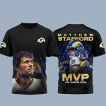 Honoring Rams Matthew Stafford 2025-26 MVP T-Shirt