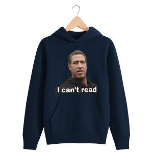 Newsom I Can't Read hoodie