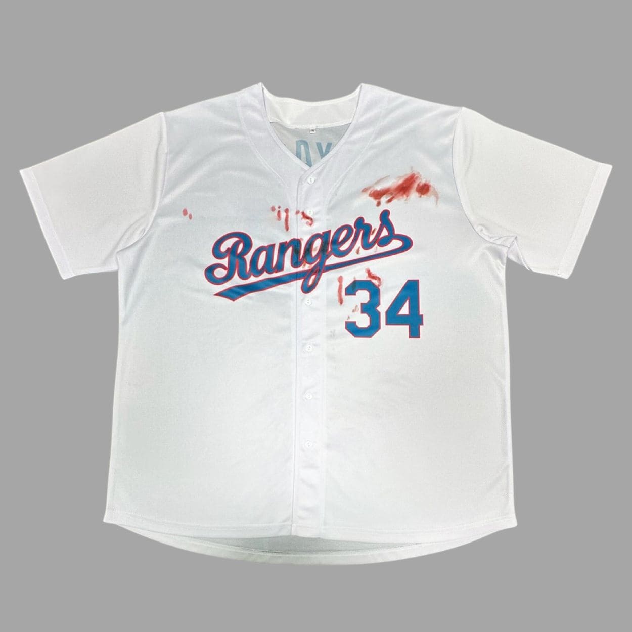 Rangers Nolan Ryan Bloody Jersey Giveaway Rangers Nolan Ryan Bloody Jersey Giveaway