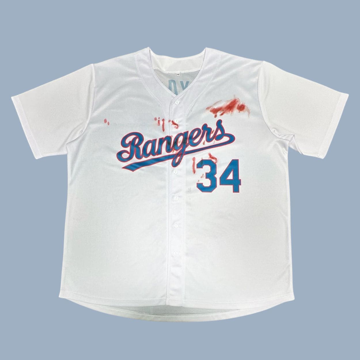 Rangers Nolan Ryan Bloody Jersey Giveaway Rangers Nolan Ryan Bloody Jersey Giveaway