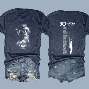 Scream 7 Kill Tour 30th Anniversary Tee