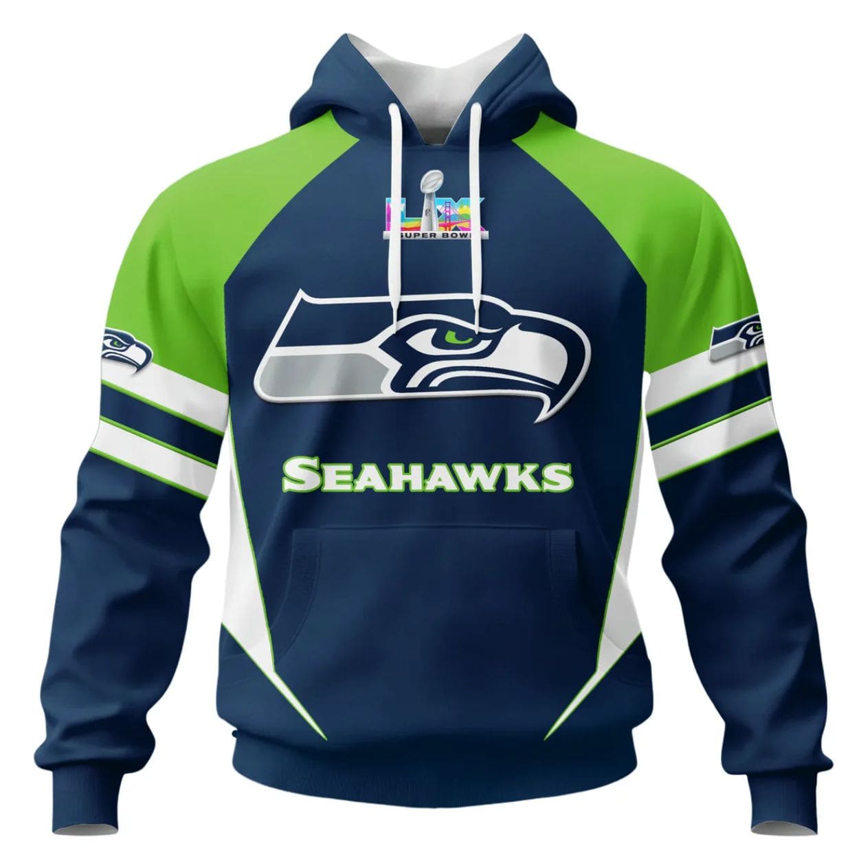 Seahawks 25 26 AFC Championship SB LX Hoodie Seahawks 25 26 AFC Championship SB LX Hoodie