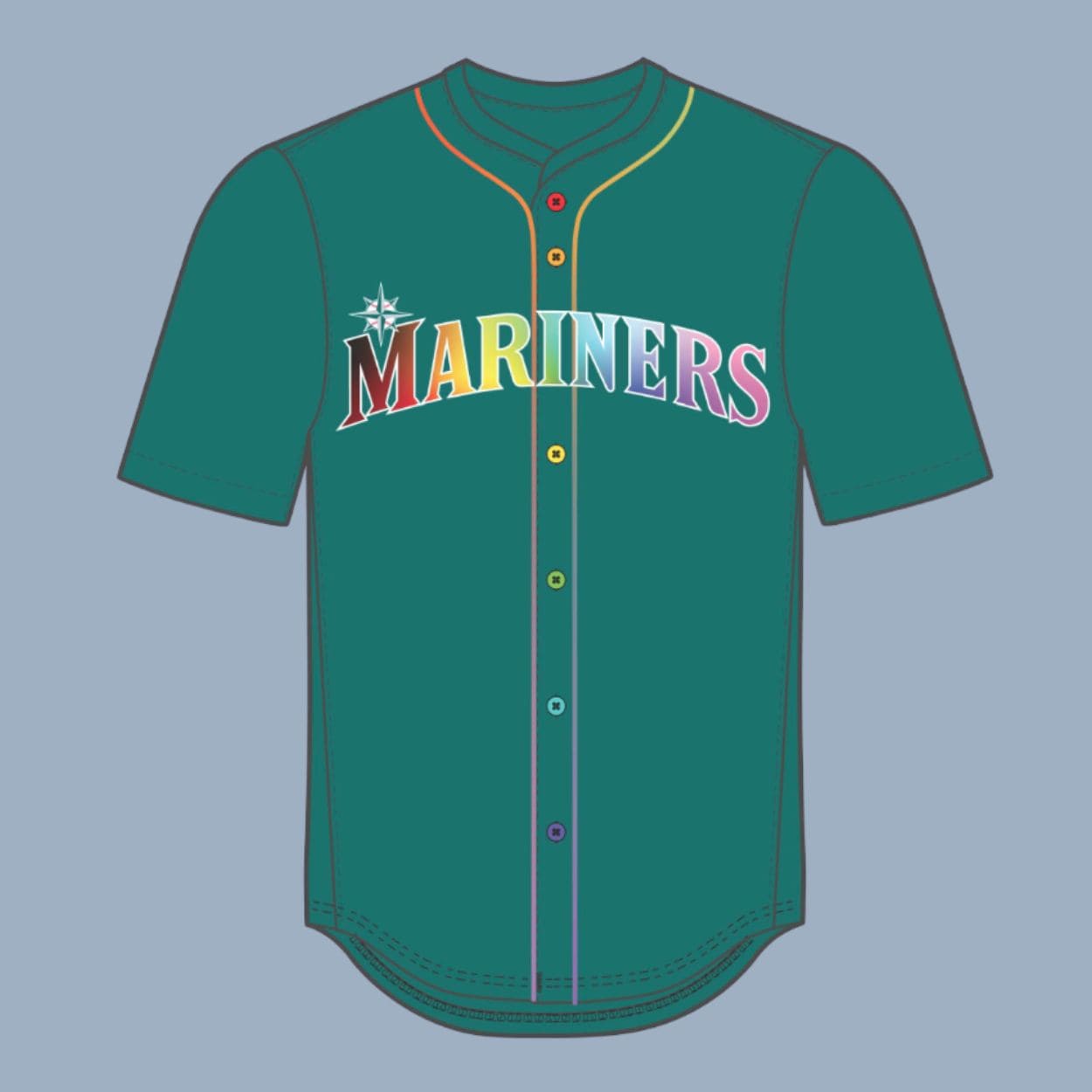 Mariners 2026 Pride Night Jersey Giveaway Mariners 2026 Pride Night Jersey Giveaway