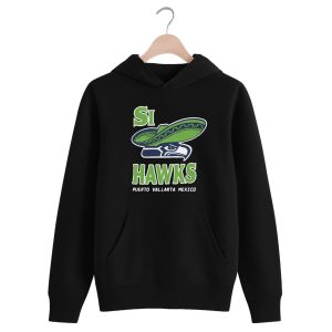 Si Hawks Puerto Vallarta Mexico Shirt 1 black 3