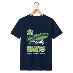 Si Hawks Puerto Vallarta Mexico Shirt 1 navy 1