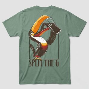 Split the G Bird Double Sided Shirt