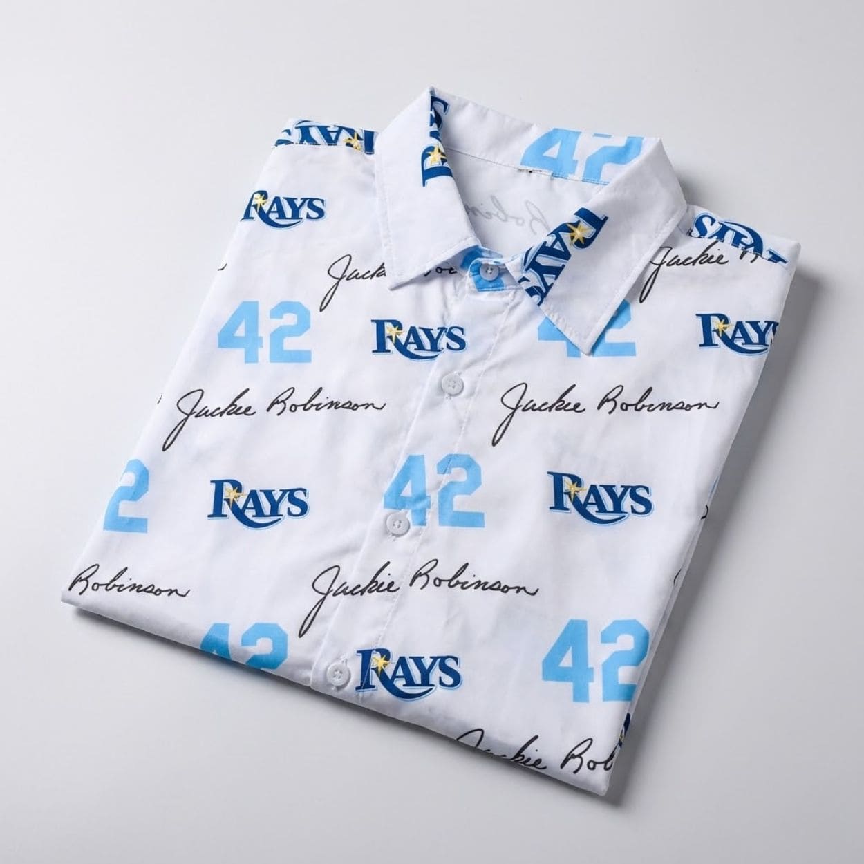 Rays 2026 Jackie Robinson Day Hawaiian Shirt Rays 2026 Jackie Robinson Day Hawaiian Shirt